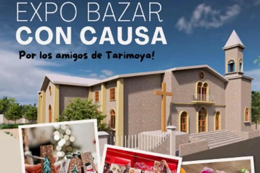 Imagen Hacen expo bazar para construir iglesia en la Reserva Tarimoya de Veracruz