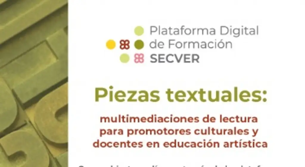 Imagen Invitan al curso 'Piezas textuales' en la Plataforma Digital de Formación