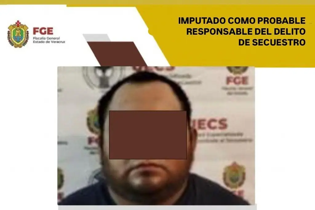 Imagen Le dan prisión preventiva justificada por presunto secuestro al norte de Veracruz 