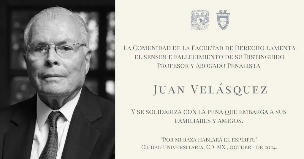 Imagen Muere el abogado penalista Juan Velásquez 