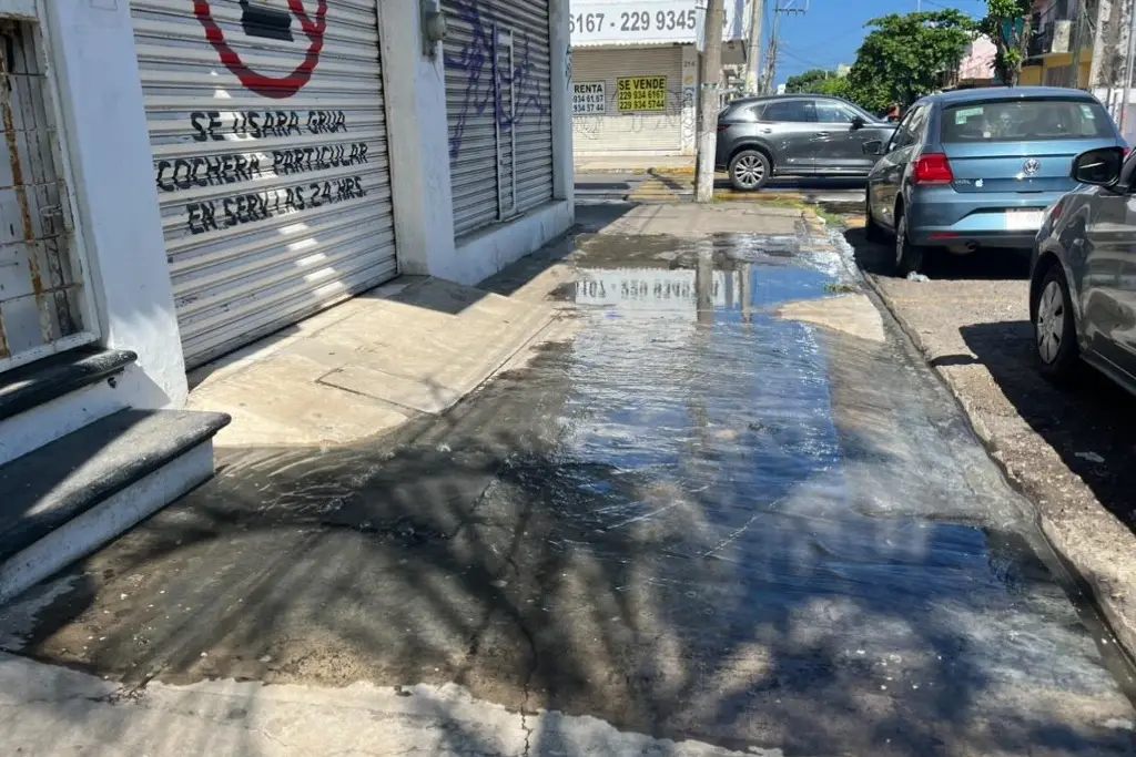 Imagen Vecinos se quejan por fuga de aguas negras en colonia de Veracruz