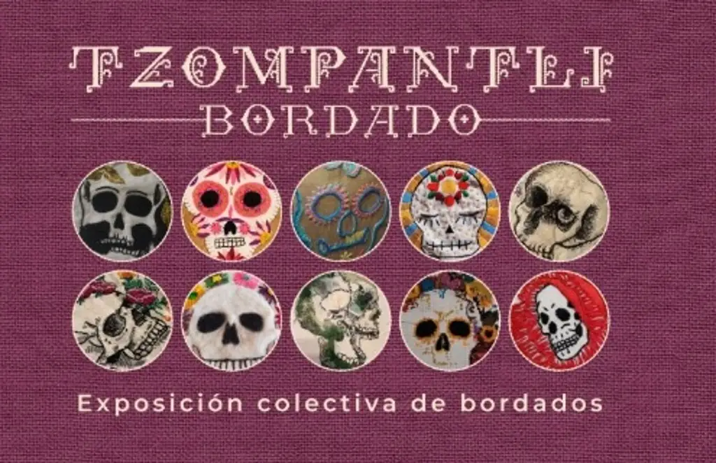 Imagen ¡Entrada gratis! SECVER invita a la inauguración del 'Tzompantli Bordado'; checa cuándo