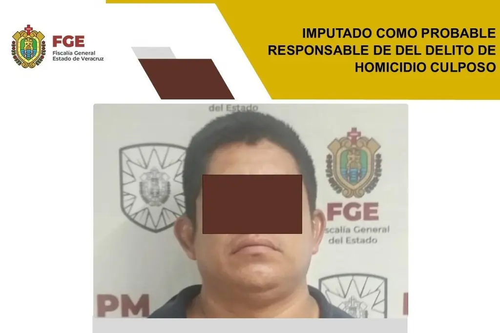 Imagen Lo imputan por presunto homicidio culposo al sur de Veracruz 