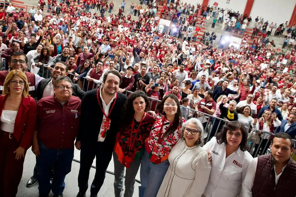 Imagen Morena realizará una asamblea en Veracruz, estará Luisa María Alcalde y el hijo de AMLO