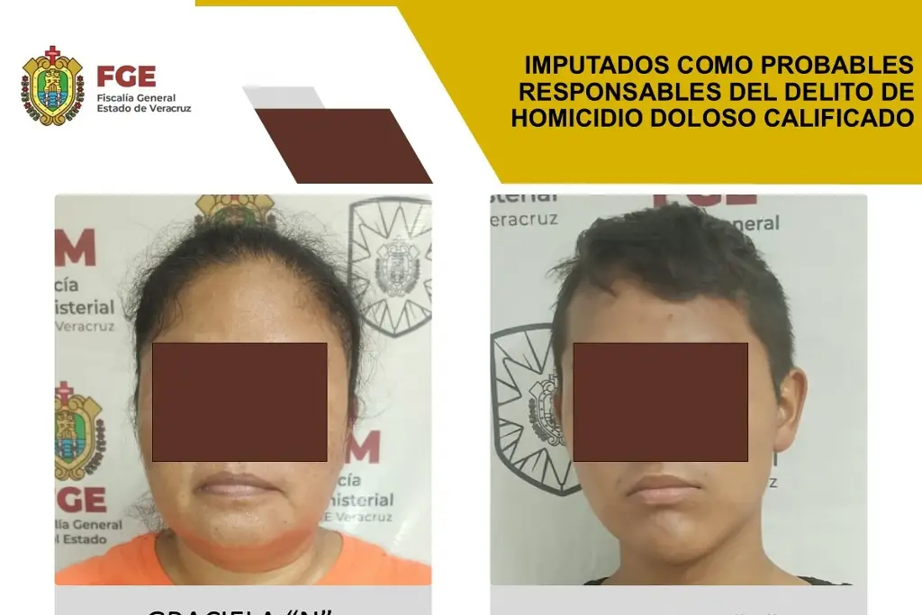 Imagen Los vinculan a proceso por presunto homicidio doloso calificado al sur de Veracruz 