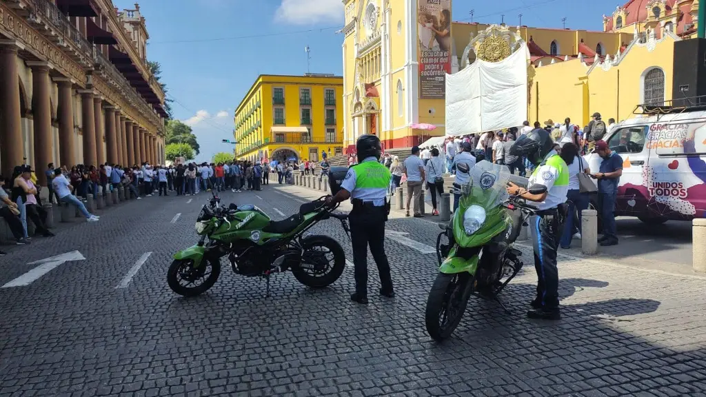 Imagen Cierran circulación en la zona centro de Xalapa