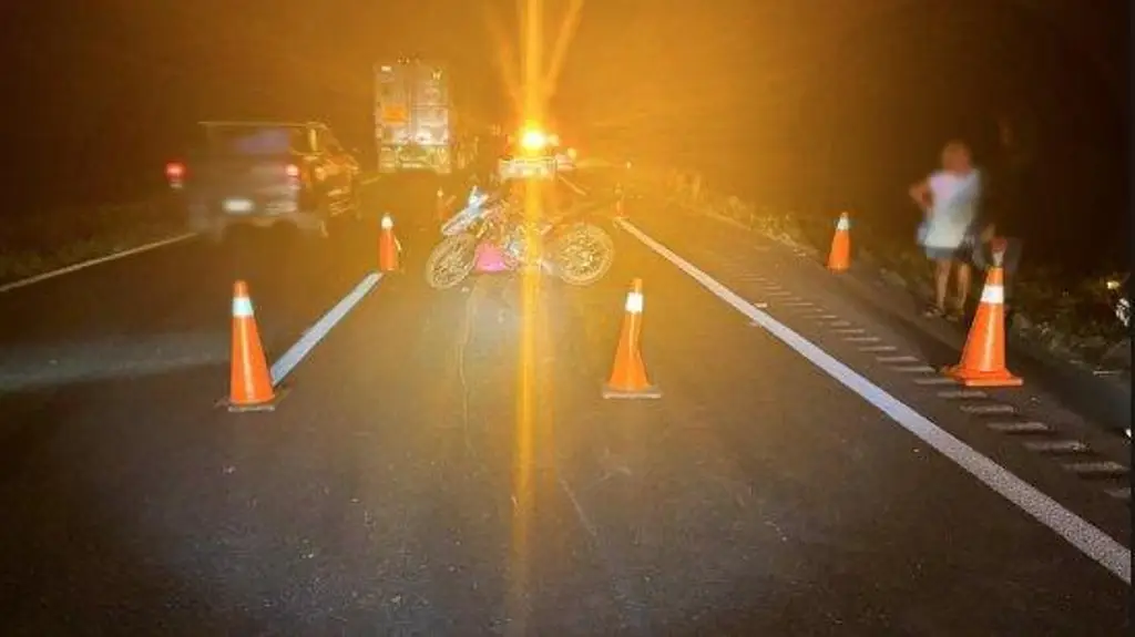 Imagen No hay paso en esta carretera de Veracruz por la fractura de puente