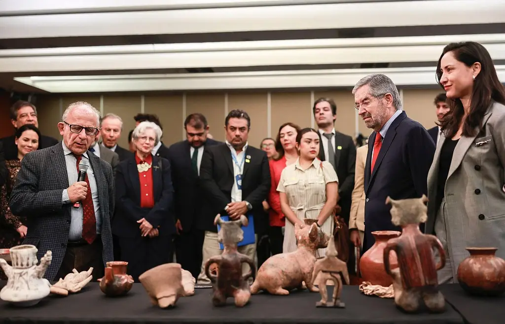 Imagen México recobra 220 piezas arqueológicas que estaban en Argentina, Canadá, EU y Suiza