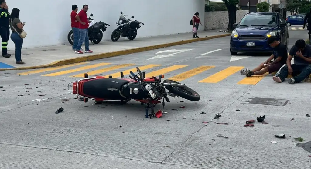 Imagen Accidente vial deja dos personas lesionadas en Veracruz 