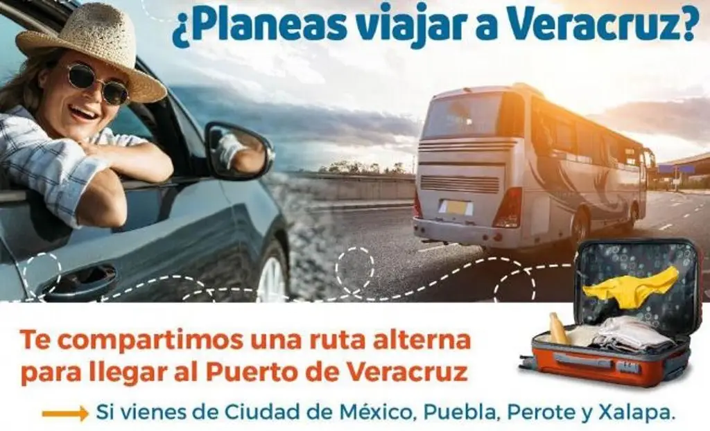 Imagen Esta es la ruta alterna para llegar de CDMX a Veracruz: Hoteles y Moteles 