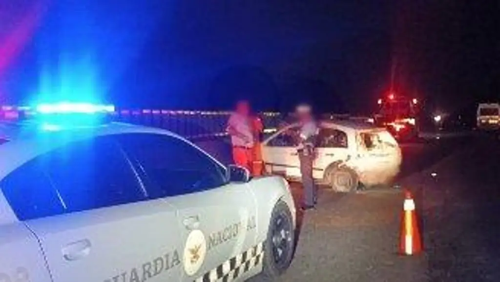 Imagen Cierre parcial en autopista de Veracruz por accidente vial