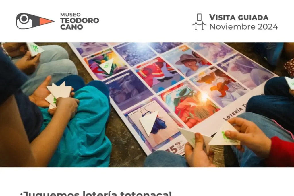 Imagen Invitan a disfrutar de las visitas guiadas y participar en la lotería totonaca en el Museo Teodoro Cano