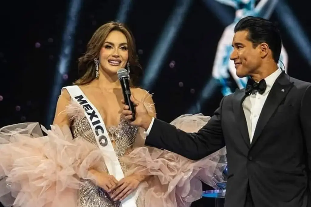 Imagen María Fernanda Beltrán de México obtuvo el tercer lugar en Miss Universo 2024