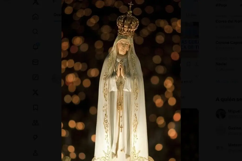 Imagen Miss Portugal desata polémica por concursar vestida de la Virgen de Fátima (+Video)