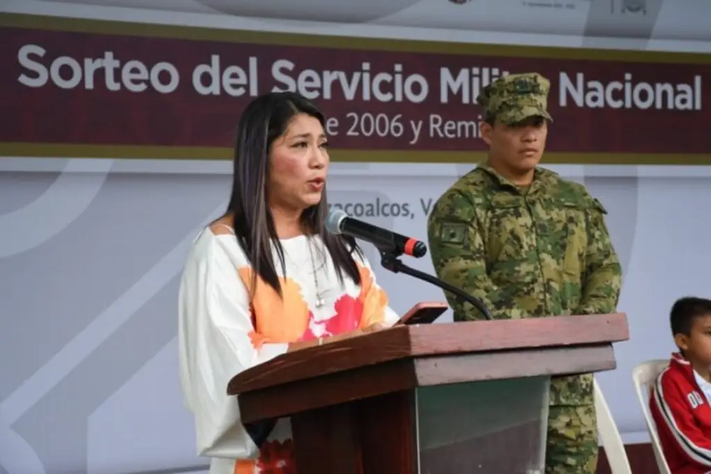 Imagen Así fue el sorteo del servicio militar nacional al sur de Veracruz 