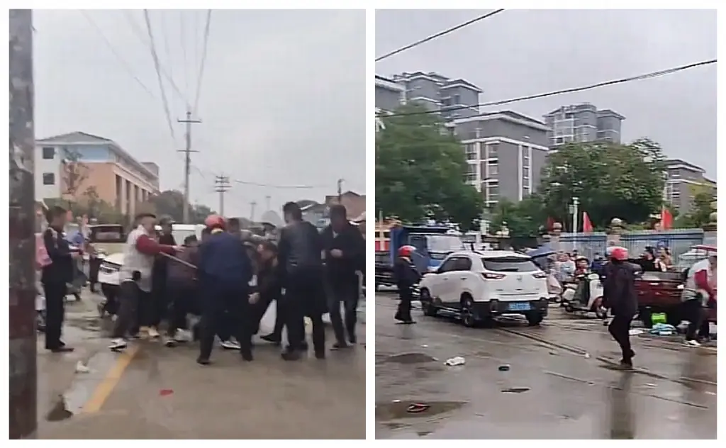 Imagen Automovilista atropella a varias personas frente a escuela primaria en China