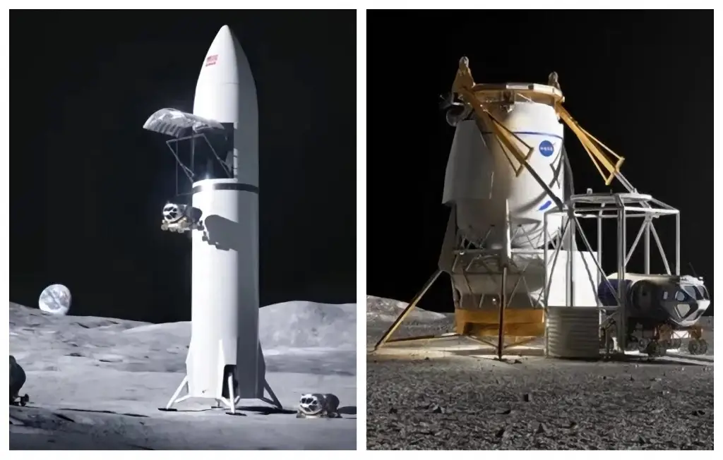 Imagen La NASA encargará dos módulos de aterrizaje para carga a SpaceX y Blue Origin