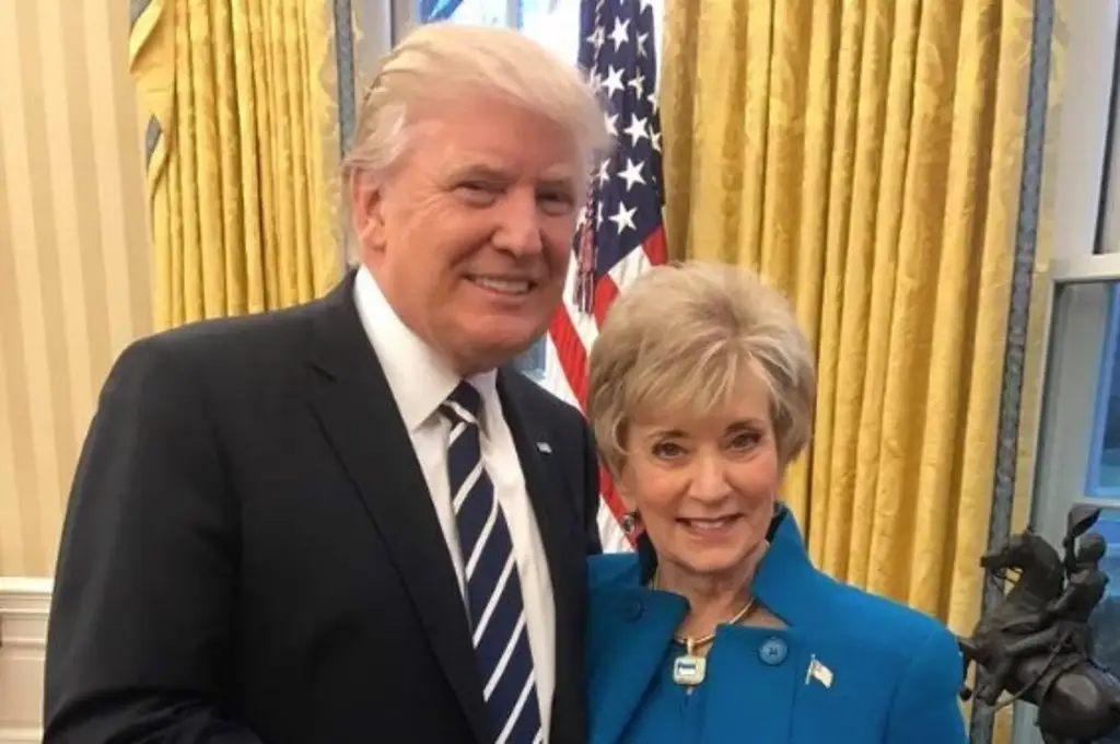 Imagen Trump elige como secretaria de Educación a Linda McMahon, exejecutiva de lucha libre