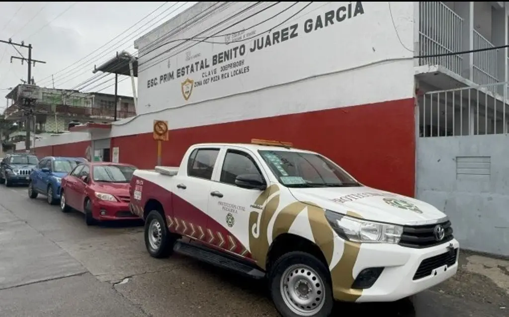 Evacúan escuela al norte de Veracruz; esta fue la razón 