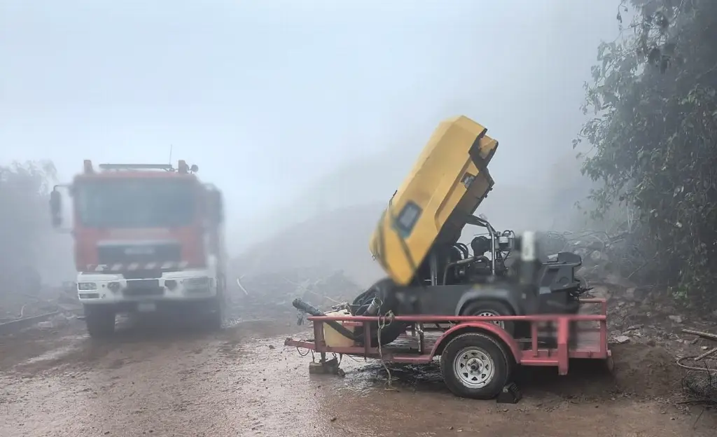 Imagen Continúa el cierre total de circulación en autopista de Veracruz 