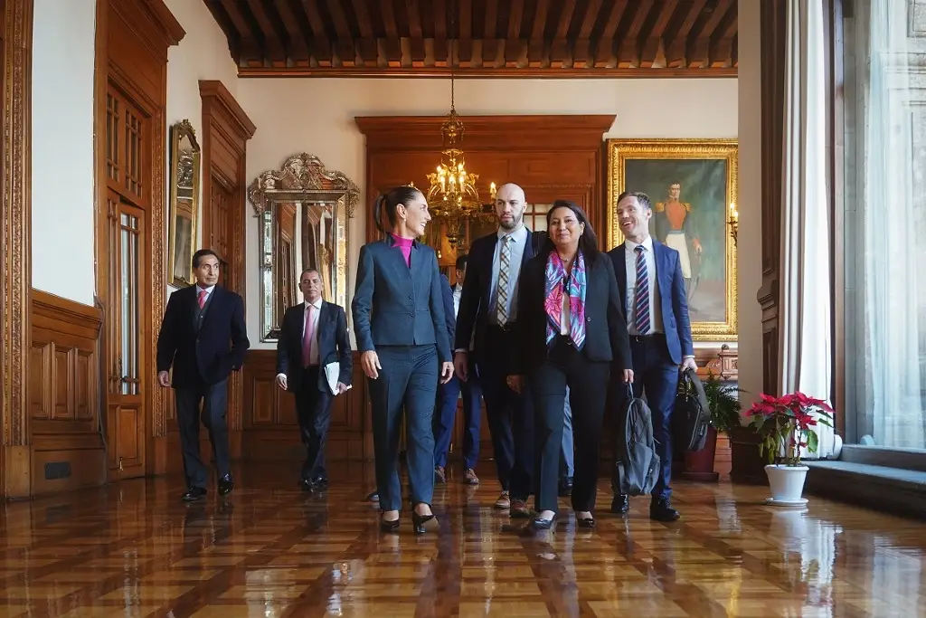 Imagen Claudia Sheinbaum se reúne con directora de Fitch Ratings en Palacio Nacional