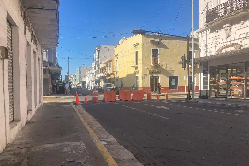 Imagen Hasta este día abrirán calle Mario Molina del Centro Histórico de Veracruz 