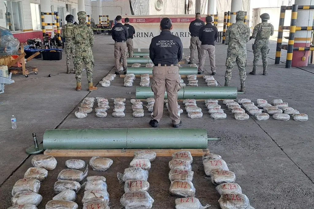 Imagen Aseguran 141 kilogramos de metanfetamina en el Recinto Portuario de Veracruz