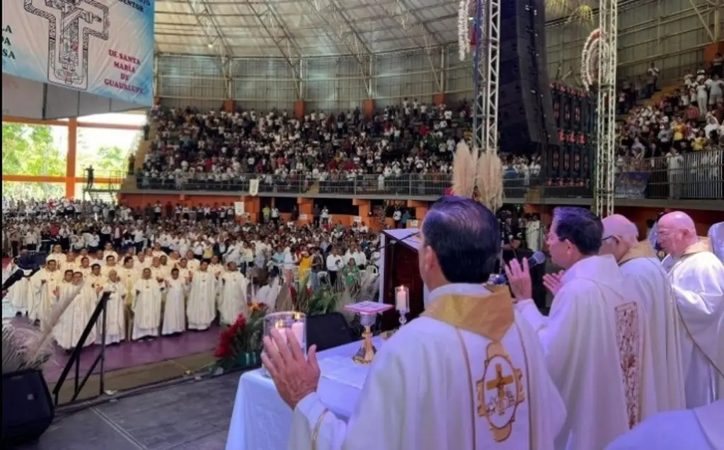 Imagen Celebran los 101 años de la Diócesis de Papantla, Veracruz 