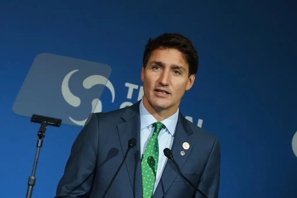 Imagen Trudeau cena con Trump en Florida tras amenaza de aranceles