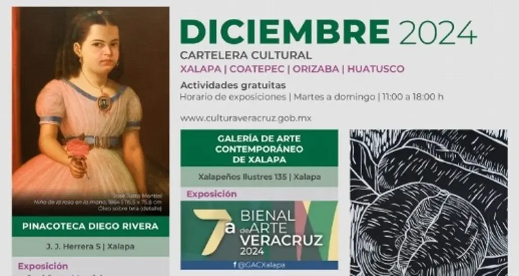 Imagen Invitan a exposiciones y actividades de espacios culturales en 4 municipios de Veracruz 