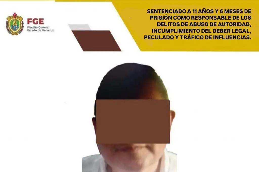 Imagen Dan más de 11 años de prisión a Mauricio Martín 'N', exsecretario de Finanzas de Veracruz