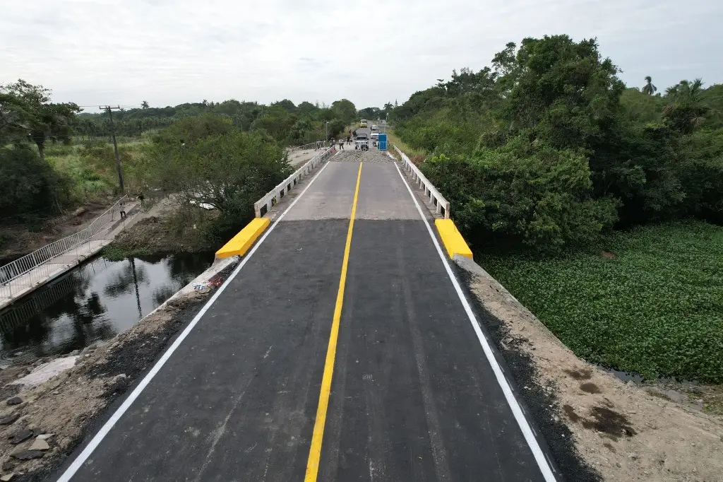 Imagen Anuncian fecha de reapertura del 'Puente Pozuelos' en Tlalixcoyan, Veracruz