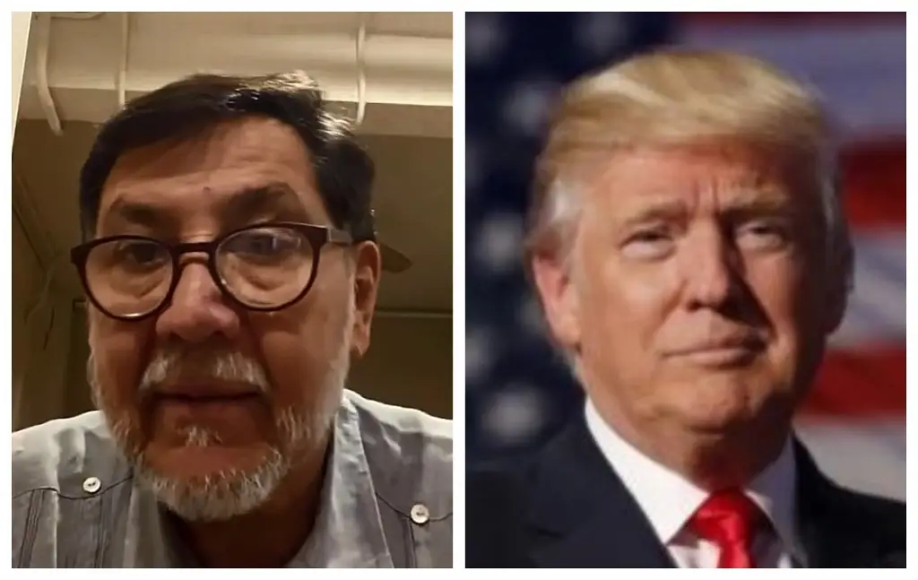 Imagen Critica Noroña la política migratoria de Trump; 'es infame e inaceptable', dice