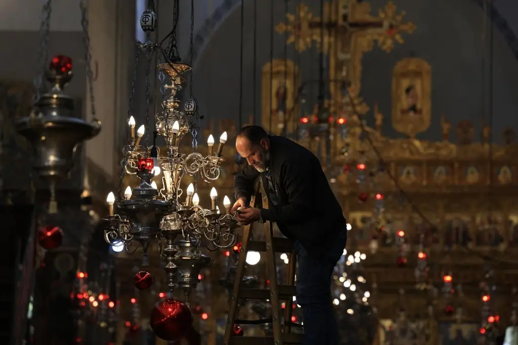 Imagen La Navidad eclipsada por la guerra llega a Belén