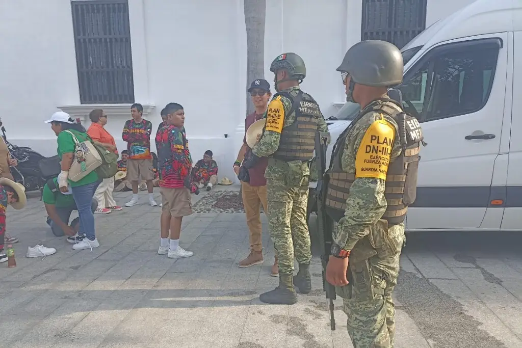 Imagen Guardia Nacional y Sedena participan en operativo 'Despide al Año Viejo en Veracruz'