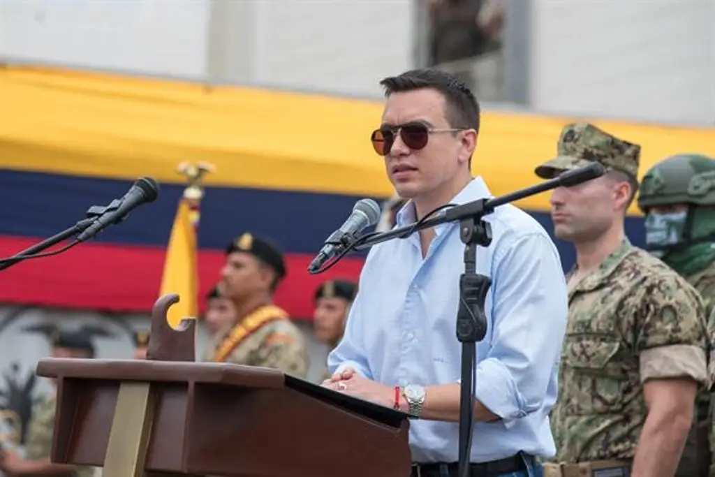 Imagen Presidente de Ecuador decreta estado de excepción en 7 provincias y 3 municipios