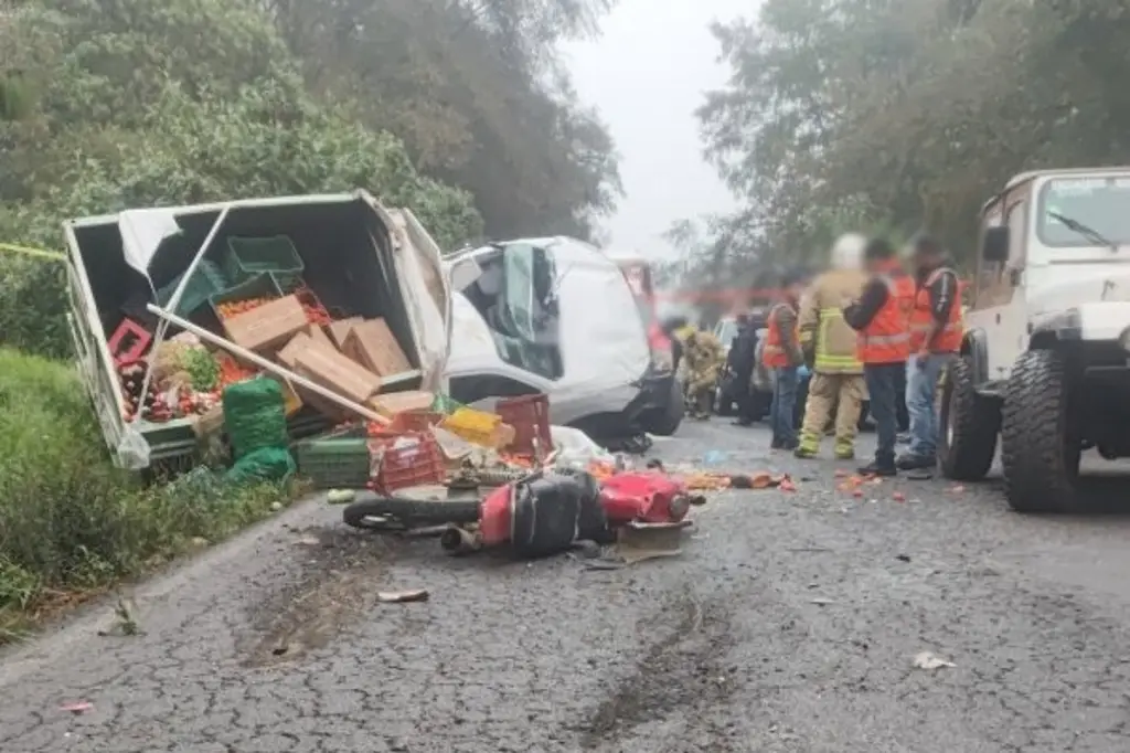 Imagen Muere mujer tras fatal accidente en carretera de Veracruz