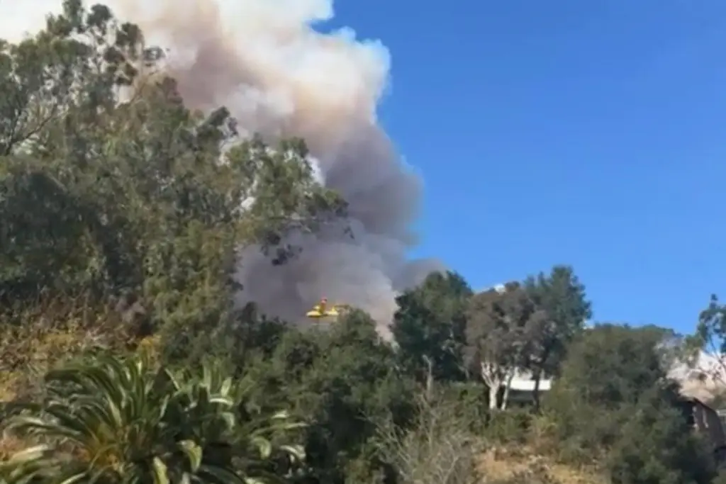 Imagen Veracruzano en EU narra el desastre que dejan los incendios en California 