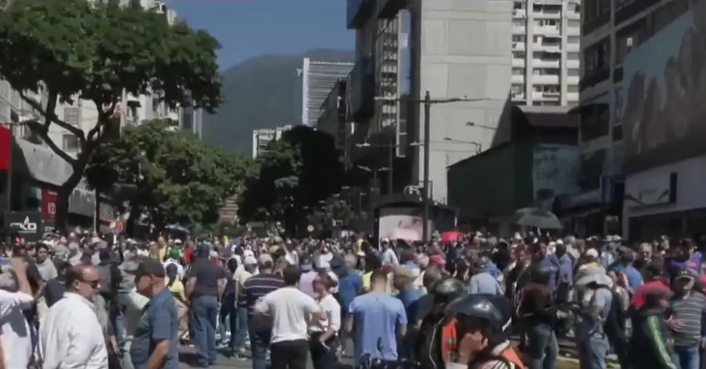 Imagen Protestas en Venezuela y por el mundo por asunción presidencial de Maduro (+Video)