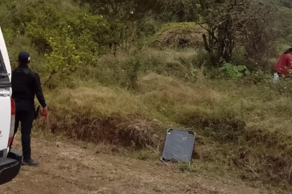 Imagen Fuerte movilización por hallazgo sin vida de hombre en camino de terracería 