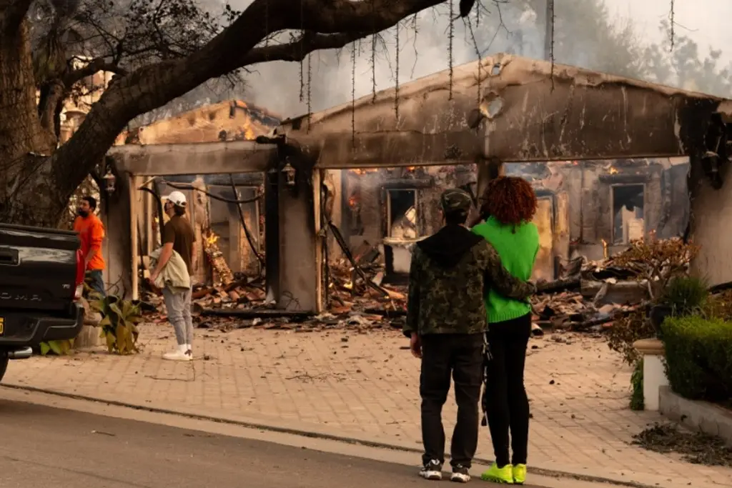 Imagen Veracruzano narra cómo se están viviendo los incendios en California