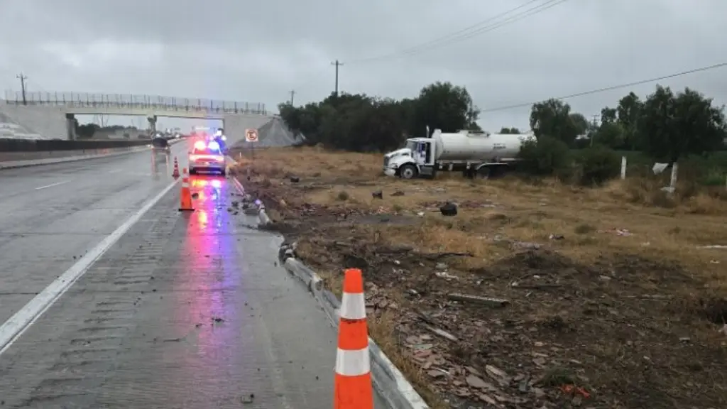 Imagen Hay cierre parcial de circulación en autopista de Veracruz; es por esta razón 