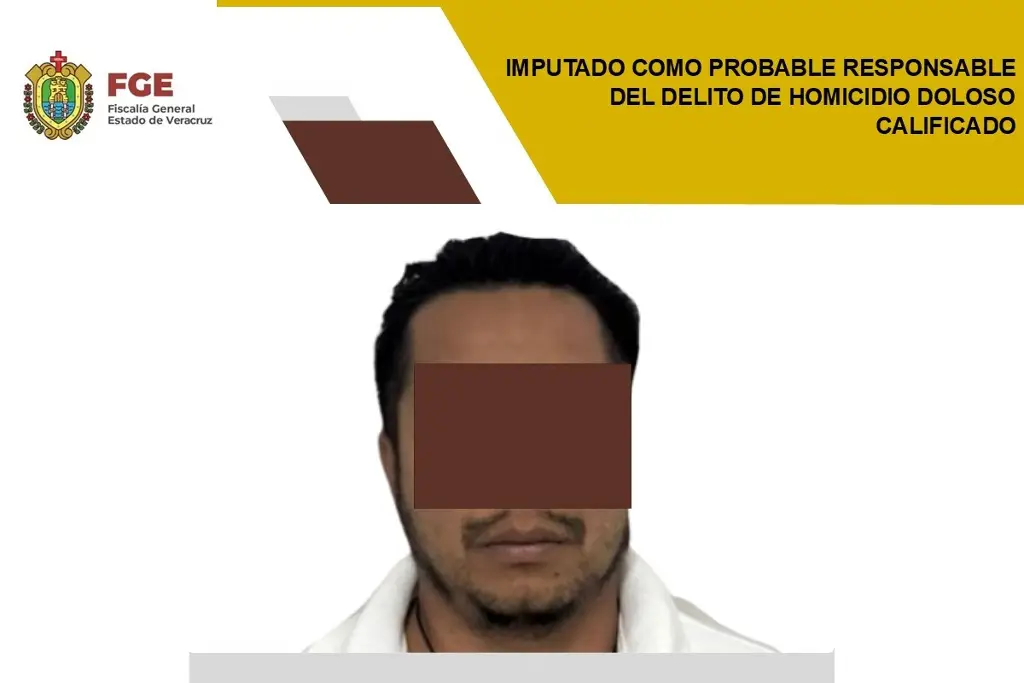 Imagen Lo imputan por presunto homicidio doloso calificado al sur de Veracruz 