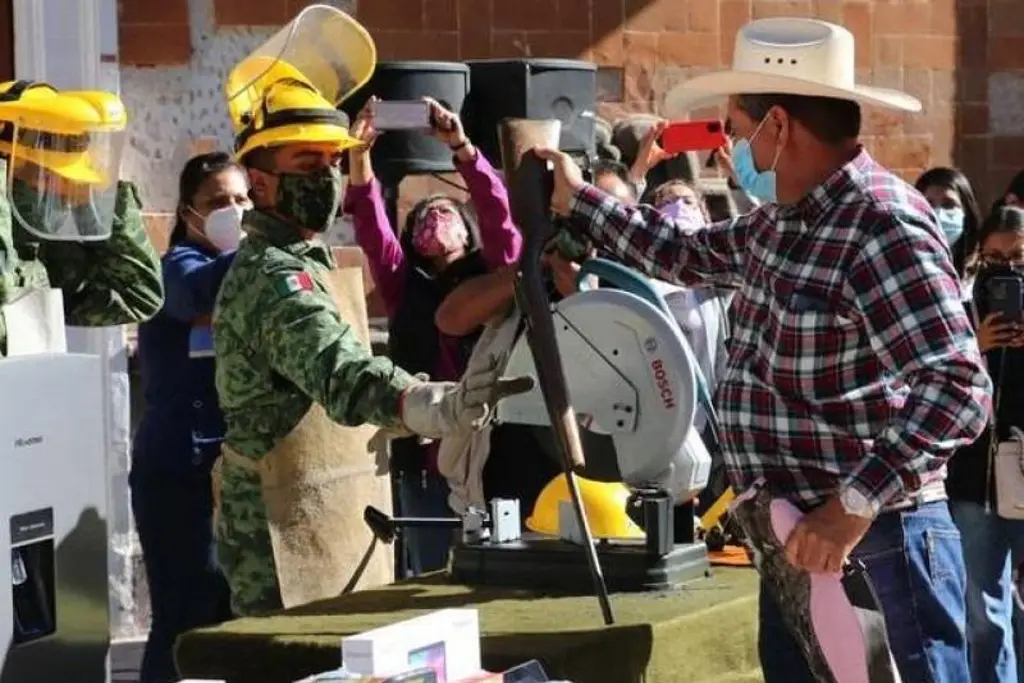 Imagen Canjearán armas por electrodomésticos ¿Cuándo y dónde?