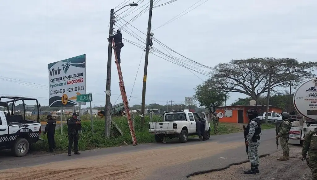 Imagen Sedena desmantela cámaras de videovigilancia en Boca del Río, Veracruz 