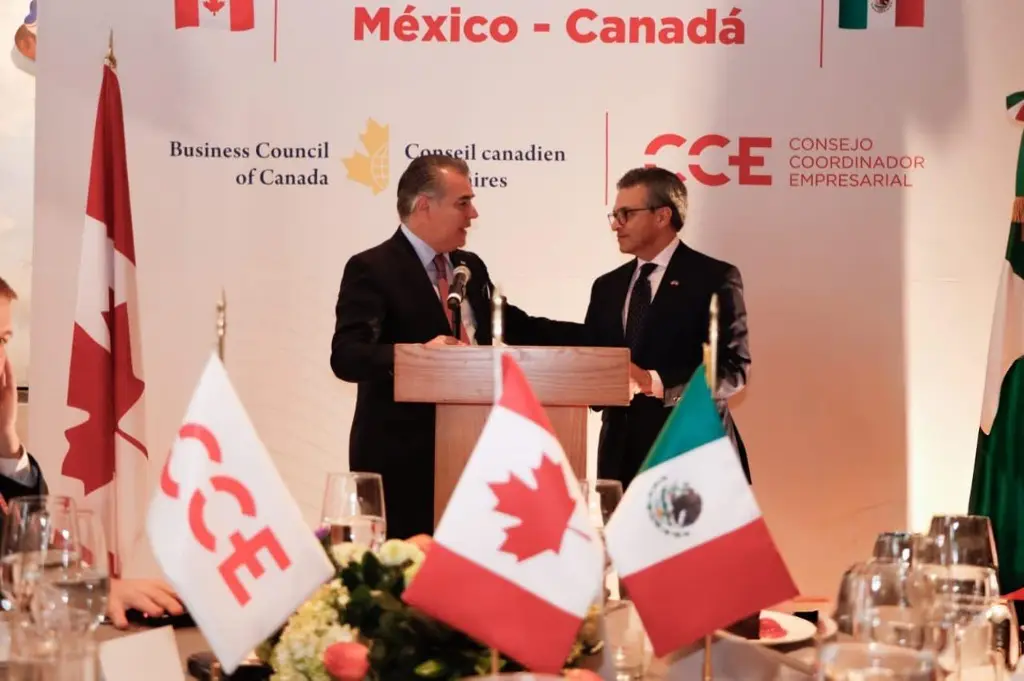 Imagen Empresarios de México y Canadá acuerdan diálogo y trabajo unidos para fortalecer relación ante llegada de Trump