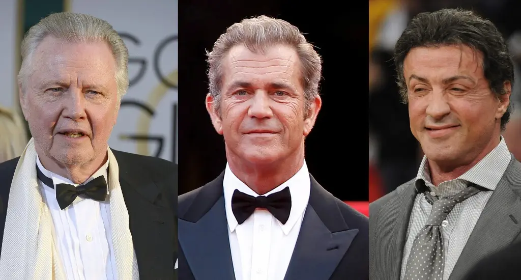 Imagen Trump designa a Sylvester Stallone, Mel Gibson y Jon Voight como sus embajadores en Hollywood