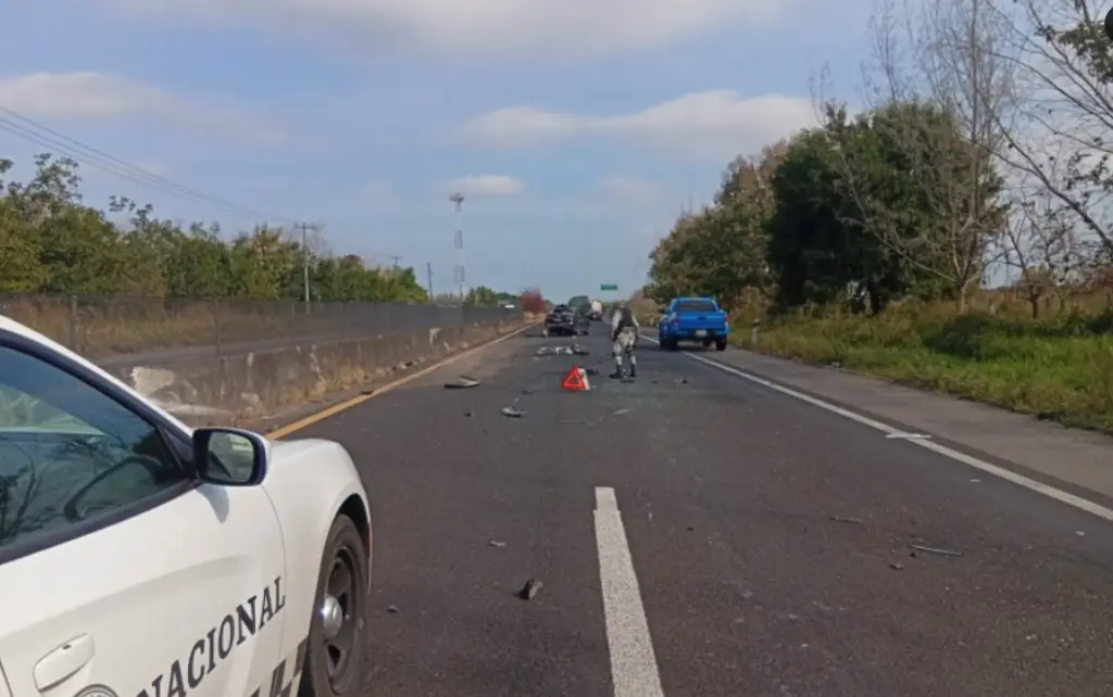 Imagen Por fuerte accidente, hay cierre parcial en autopista Xalapa-Veracruz