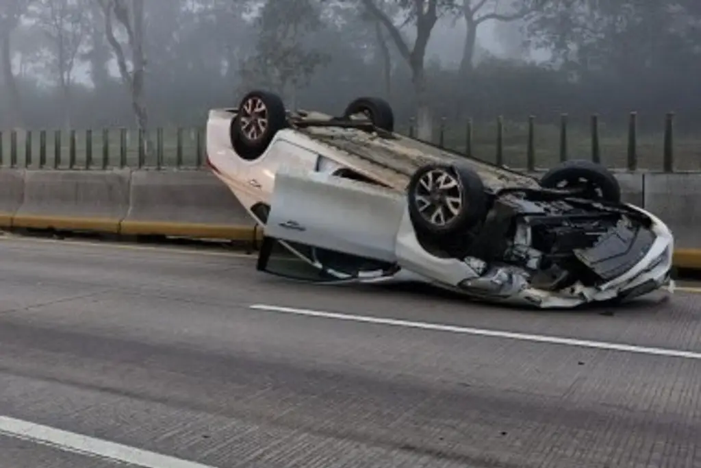 Imagen Se registran 3 accidentes automovilísticos en autopista de Veracruz 