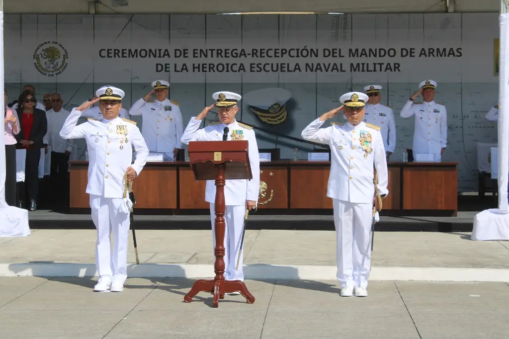 Imagen Félix de Jesús Martínez Tiburcio, nuevo director de la Heroica Escuela Naval Militar en Veracruz